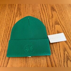 Athleta Head Start Beanie in Grass Green